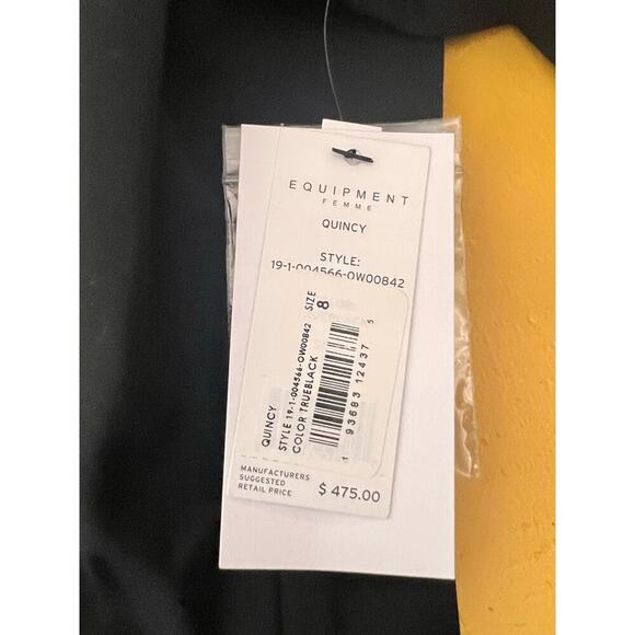 Equipment Quincy Wool Blazer Women's Size 8 NWT - Picture 7 of 11